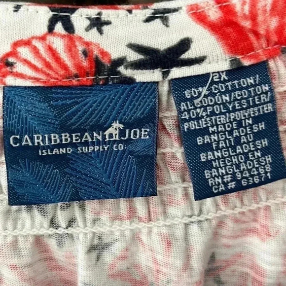 Caribbean Joe Tank Stars and Shells 2x - Picture 3 of 4